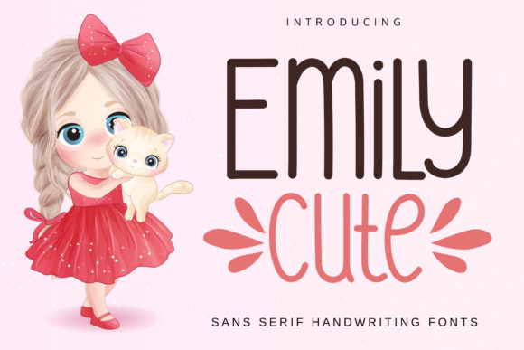 Emily Cute: A Joyful Sans Serif Font for Small Business