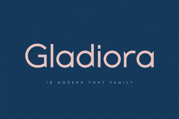 Gladiora: A Modern Sans Serif Font for Branding