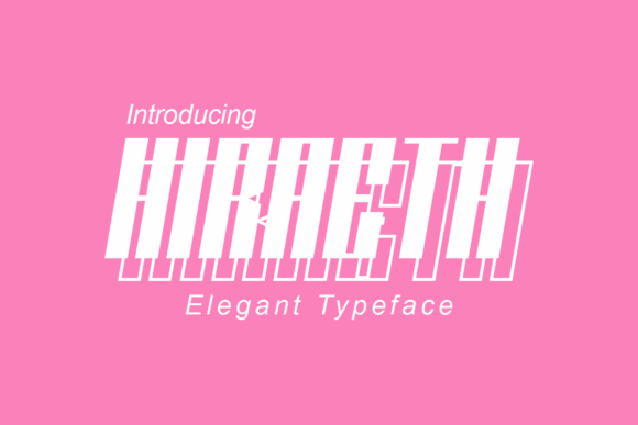 Hiraeth: A Minimal Sans Serif Font for Modern Brands