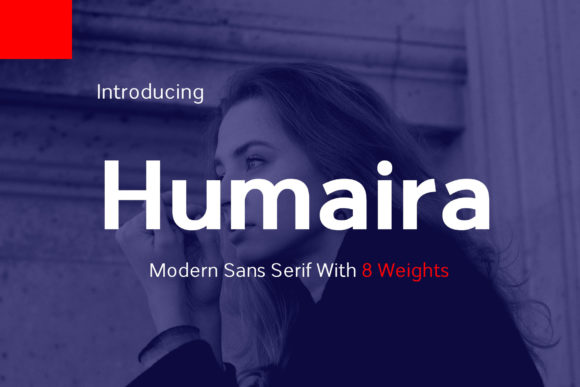 Humaira: A Modern Sans Serif Font for Elegant Web Design
