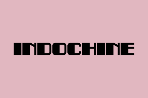 Indochine: The Bold Sans Serif Font for Campaigns