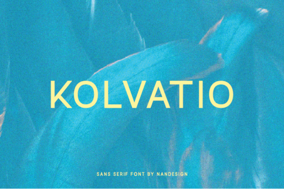 Kolvatio: The Modern Sans Serif Font for Marketers