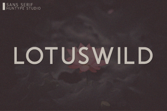 Lotuswild: The Ultimate All-Caps Sans Serif for Modern Design