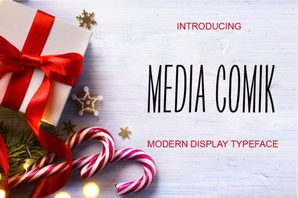 Media Comik: A Sleek Sans Serif for Modern Design