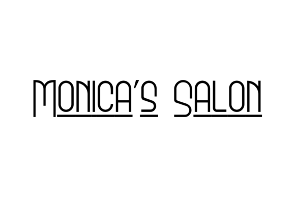 Monica s Salon: An Elegant Sans Serif Typeface for Branding