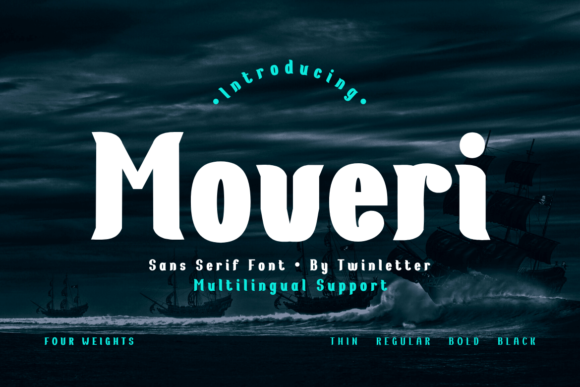 Moveri: A Versatile Sans Serif Typeface for Modern Editorial Design