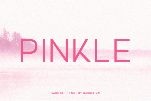 Pinkle: A Clean Sans Serif Font for Modern Branding