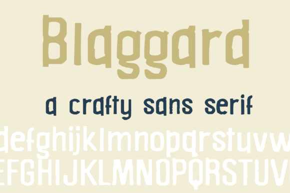 ZP Blaggard: The Rugged Sans Serif for Bold Branding